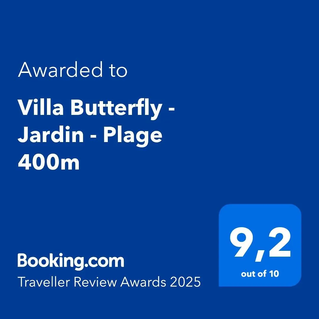 Villa Butterfly - Family Apartment With Garden Near Beach Juan-les-Pins 0*,  France
